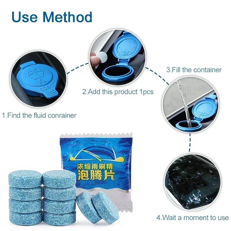 2/100PCS Car Windshield Cleane - Tablet Accessories For Car ulasan dan harga