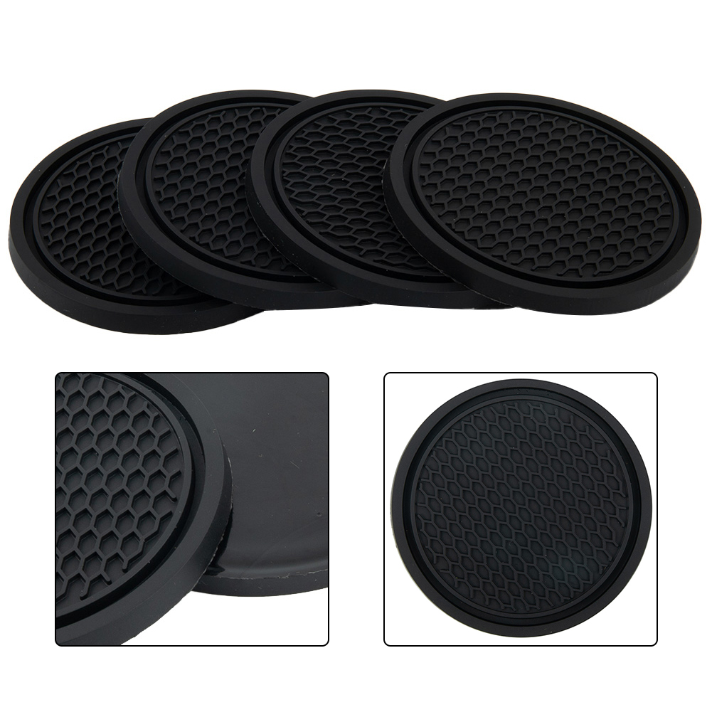 4 Pcs Black Car Auto Cup Holde - Tablet Accessories For Car ulasan dan harga