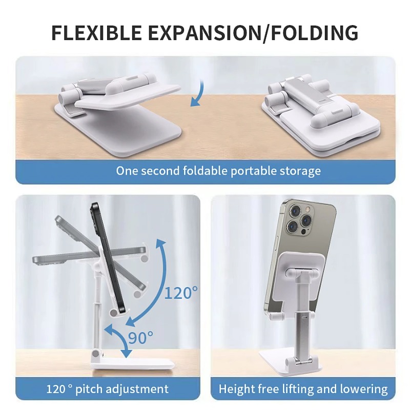 Desktop Phone Holder Stand Tab - Xiaomi Tablet Accessories ulasan dan harga