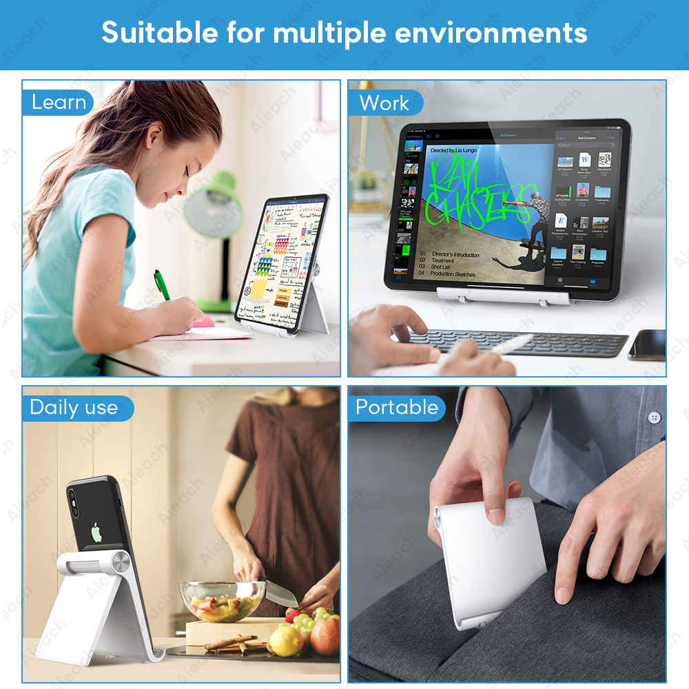 AIEACH Tablet Phone Stand iPad - Xiaomi Tablet Accessories ulasan dan harga