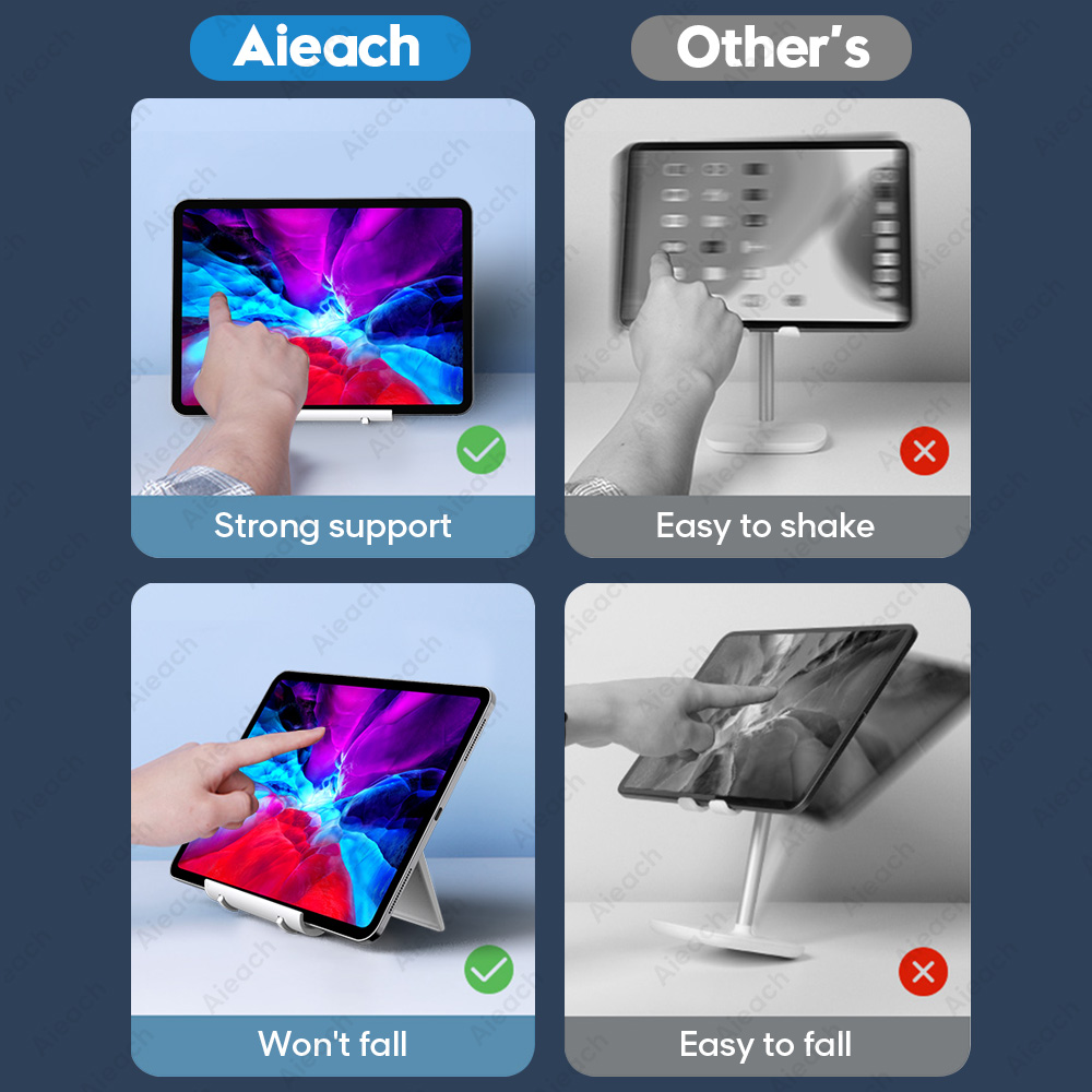 AIEACH Tablet Phone Stand iPad - Xiaomi Tablet Accessories ulasan dan harga