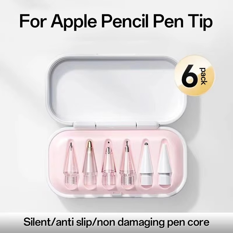 4/6 Pcs Replacement Pencil Tip - Stylus Replacement Tip ulasan dan harga