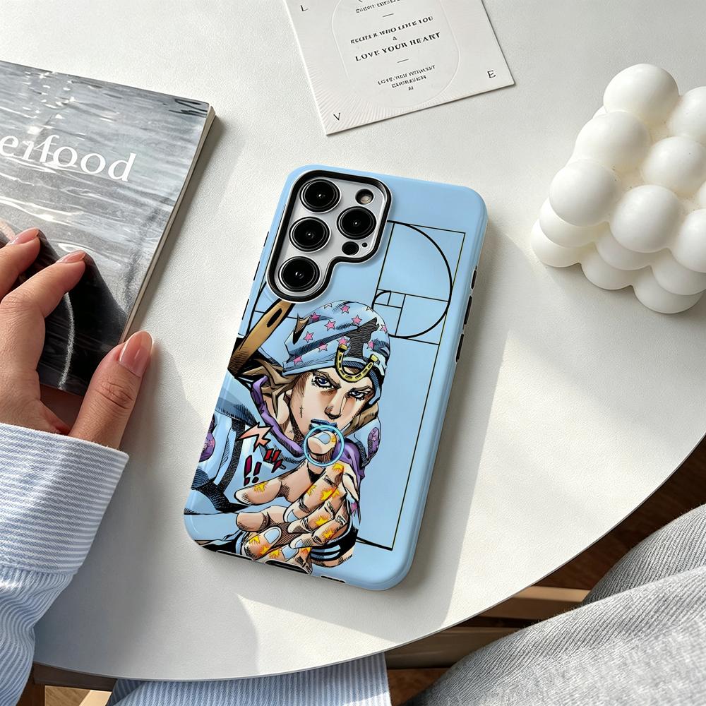 Hot cool Anime J-JOJO Steel Ba - Samsung Galaxy S25 ulasan dan harga