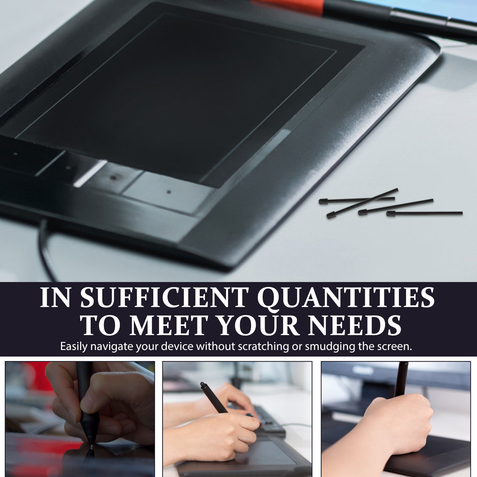 30Pcs Tablet Pen Tips Replacem - Stylus Replacement Tip ulasan dan harga