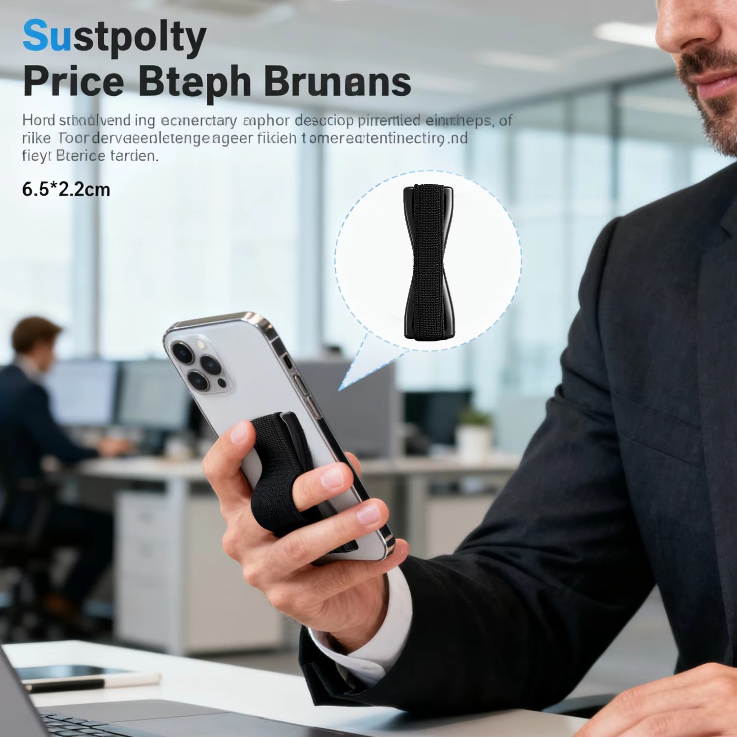 Portable Phone Grip Elastic St - Xiaomi Tablet Accessories ulasan dan harga