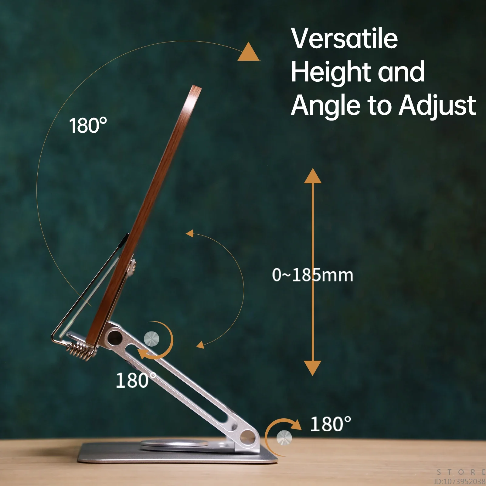 Foldable and Adjustable 360° R - Tablet Accessories For Reading ulasan dan harga